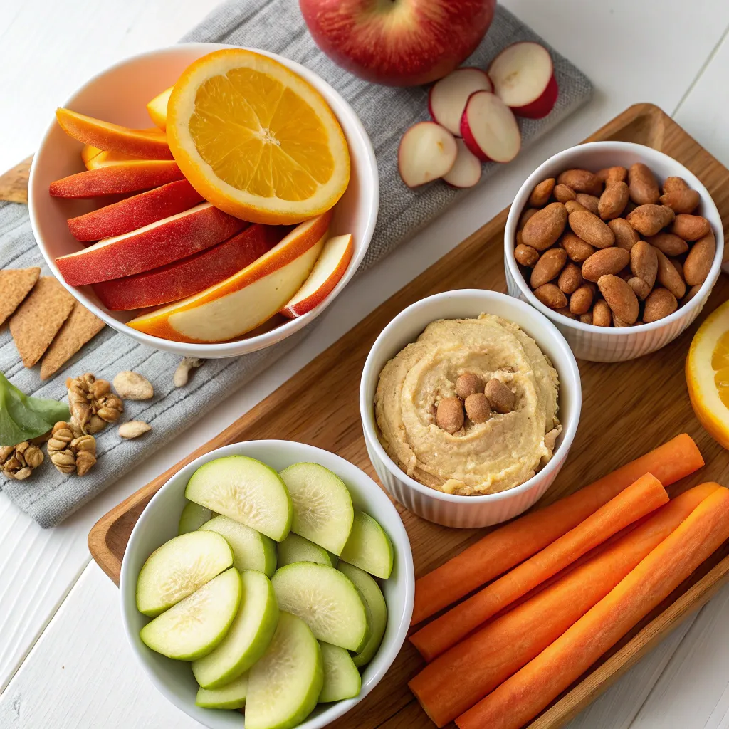 Assortment of Healthy Snacks